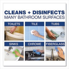 Comet Disinfecting-Sanitizing Bathroom Cleaner, One Gallon Bottle, 3/Carton