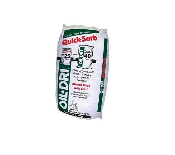 Oil Dri Concentrate Floor Absorbent Bagged 25 Lb.