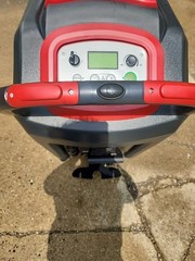 DAYTON 56NU90 Floor Scrubber, Walk-Behind, Disc Deck, 30 Inch Cleaning Path