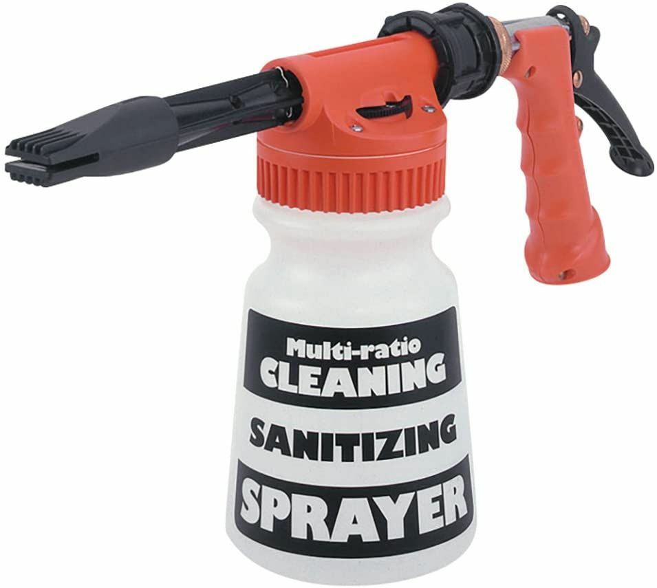 GILMOUR FOAMASTER II 95HFMRA FOAMING CLEANING SPRAY GUN 2-LITER MULTI-RATIO DIAL
