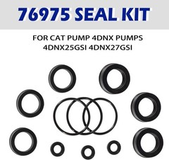 76975 Seal Kit Cat Pump Seal Kit for 4DNX Pumps Model 4DNX25GSI,4DNX27GSI