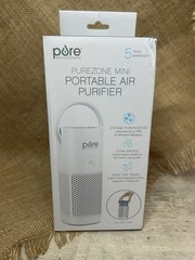Pure Enrichment PureZone Mini Portable Travel Air Purifier True HEPA Filter 5 Yr
