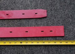 SQUEEGEE BLADE SET FOR WINDSOR CHARIOT 2 iSCRUB 20, 86326060, 86326070, 6E15