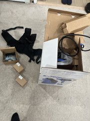 EMist EX‑7000, Backpack Electrostatic Sprayer 1 Gallon Blue/Black With The Box