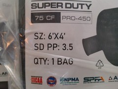 3 Pack Insulation Removal Vacuum Bag – Super Heavy Duty Tear-Proof 6 FT X 4 FT