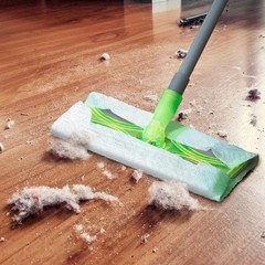 Juvale Disposable Mop Pads – Hard Floor Dust 200 Count (Pack of 1), White