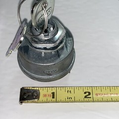 Keyswitch and Two Keys for Floor Burnisher MP199000 Pioneer Eclipse New