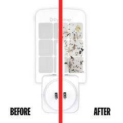 Dynatrap DT3007W Indoor Plug-in Flying Insect Trap for Flies, Fruit White