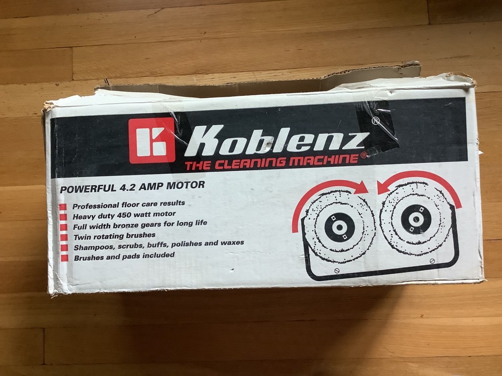 Koblenz P830 The Cleaning Machine Shampoo Polisher 3 Speed Pls READ FREE SHIP
