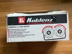 Koblenz P830 The Cleaning Machine Shampoo Polisher 3 Speed Pls READ FREE SHIP