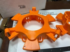 **LOT OF 2**, Carlisle WIN SNAP BRUSH DRIVER, ORANGE, 364112BD, Made-In-The-USA