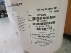 NEW DOW MICROPOSIT EBR 10A EDGE BEAD REMOVER 1 GALLON “LOT OF 4 GALLONS”