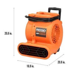 RIDGID 1625 CFM 3-Speed Portable Blower Fan Air Mover with Collapsible Handle