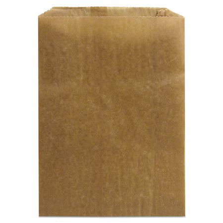 HOSPECO KL Trash Bags, 7.5 in x 10.5 in, Brown, 500 PK