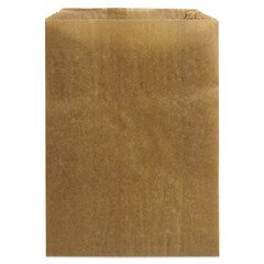 HOSPECO KL Trash Bags, 7.5 in x 10.5 in, Brown, 500 PK