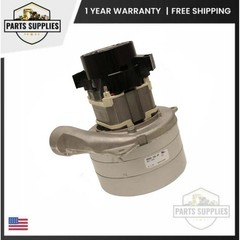 Q6600166AMP PEMS BPT Motor 120V 12.2A 3-Stage for Vacuum Cleaning Equipment