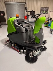 IPC Eagle CT160 Cylindrical Ride-On Scrubber w/Sweeper NEW