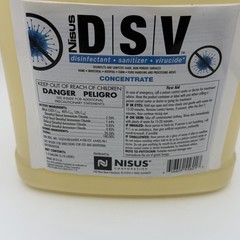 Nisus DSV Disinfectant Sanitizer Virucide Concentrate 1 Gallon Jug EPA