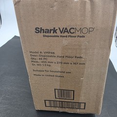 Shark VACMOP Disposable Hard Floor Pad Refills, 46 Count