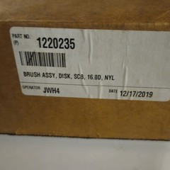 Tennant Nobles 16″ Nylon Brush Disc Assembly 1220235 OEM Floor Scrubber Part