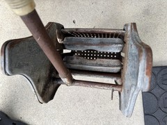 Vintage Geerpres Metal Steel Mop Bucket Ringer Floor prince