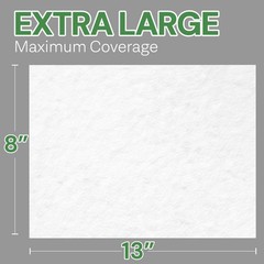 Adult Wipes Extra Large Scented – Skin-Friendly 720 Count (Pack of 1), White