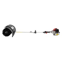 52CC Handheld Sweeper Broom Gas Power Driveway Turf Artificial Grass Snow Clean