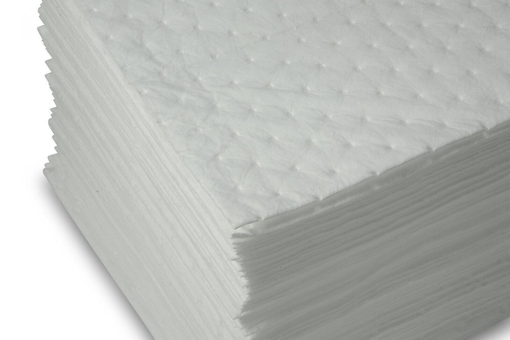 AABACO Oil Only Absorbent Pads – Heavy Weight Sheets (100ct Per Pack) 15 X 17…