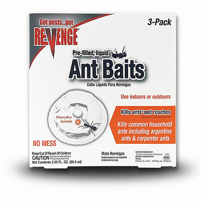 Bonide 45100 Revenge Ant Bait, 3-Pk. – Quantity 12