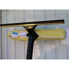 Ettore 71180 Backflip Window Squeegee 18 Inch Gold Black