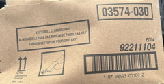 Kay/Ecolab Grill Cleaning Griddle Polishing Pad, 03574-030 kitchen Lot of 10