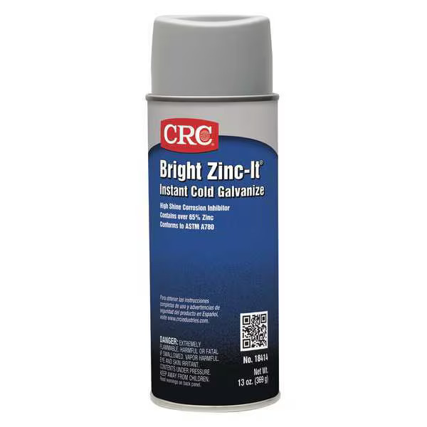 Crc Galvanize Coating,16 oz 18414 Crc 18414 13 oz 078254184142 Silver