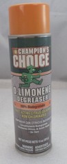 15 oz. Champion’s Choice D-Limonene Degreaser (100% Biodegradable), pn 4385350