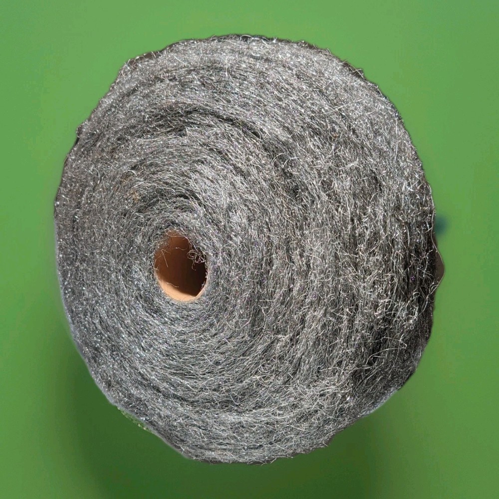 115 FT (5 LB) Steel Wool Grade #0 (FINE GRADE) JUMBO roll, Roll, Multi Purpose.