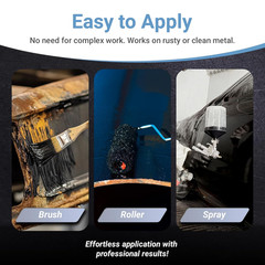 Blackshell – Gloss Black – 1 Pint – Corrosion Preventive Coating, Long-Lasting
