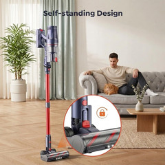 INTETURE Cordless Vacuum Cleaner 650W/55Kpa,70 Mins Standard, Purple