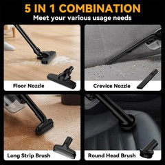 Cordless Vacuum for DeWalt 20V Battery,5 in 1 Handheld Electric Vacuum Cleaner