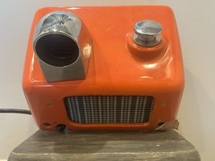 NOS Brunswick Model A Hand Dryer (World Hand Dryer) Orange Bowling Alley Vintage