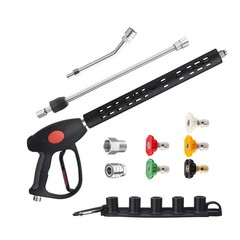 M MINGLE Replacement Pressure Washer Gun with Extension Wand, 30 47 Inch