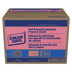 MANUAL POT AND PAN DETERGENT WITH PHOSPHATE, BABY POWDER SCENT, POWDER, 25 LB BO
