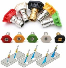 5 Nozzle Tip for 4000 PSI High Pressure Washer Gun Car Wash Foam Spray Replace