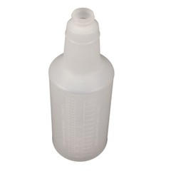 Impact 5032WGDZUN 32 oz. Plastic Bottles w/ Graduations – Clear (12/CT) New