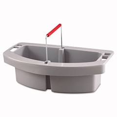 Rubbermaid Commercial 2649GRA 2-Comp. 16″ x 9″ x 5″ Maid Caddy – Gray New