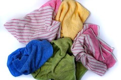 Color Terry Towel 100% Cotton Cleaning Rags-10 lbs. Bag – Multipurpose Cleaning