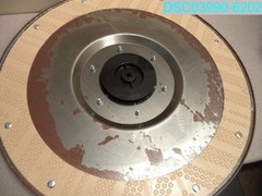 RUSTED 27″ Metal Pad Driver For Diamond Impregnated Pads Or Strip Pads