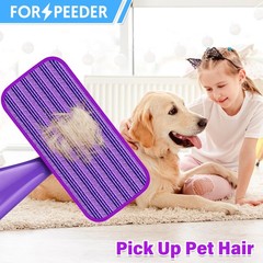 6 Pack Reusable Mop Pads for Swiffer WetJet Spray Mop, Wet Refill Purple