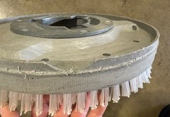 11″ PAD DRIVER FOR 12″ FLOOR MACHINES, CHIPPED RIM , 1D#12