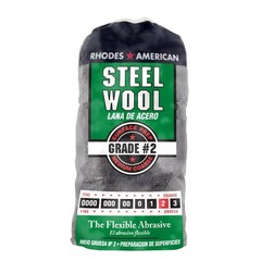 Steel Wool, 12 pad, Medium Coarse Grade Rhodes American, Surface Preparation
