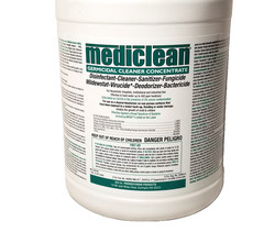 MEDICLEAN LEMON GERMICIDAL CLEANER CONCENTRATE GCC DISINFECTANT 1 GALLON