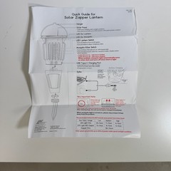 Wisely Solar Bug Zapper Lanterns Removable Spikes – 2PK